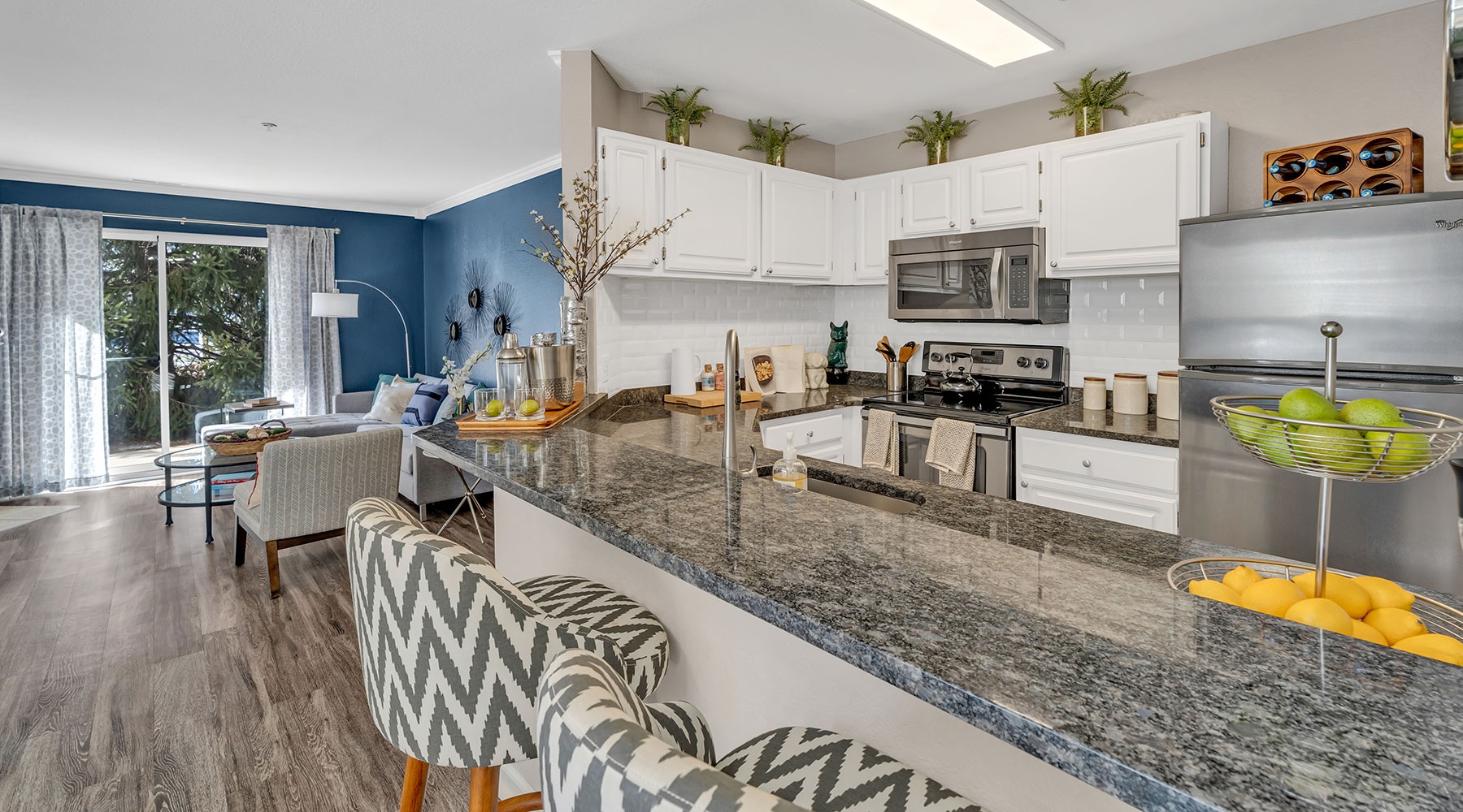 beautiful kitchen nicely decorated